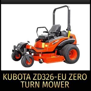 Kubota ZD326-EU Zero Turn Mower Service Repair Manual Pdf In Zip Download-loader manual, Wiring manual, Owners Manual, mower manual