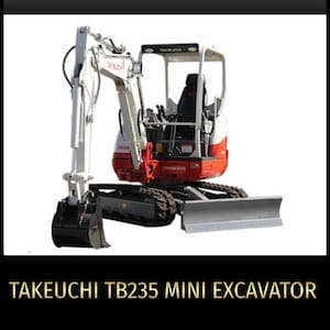 Manual de servicio y reparación de la miniexcavadora Takeuchi TB235 (PDF, descarga en formato zip): manual de taller, manual de reparación, manual en PDF, cableado y manual del propietario.