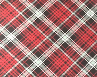 Christmas plaid pillows, Red plaid pillows, Black plaid pillows, Farmhouse pillows, Xmas farmhouse, Housewarming gift, 16 x 16 pillow covers