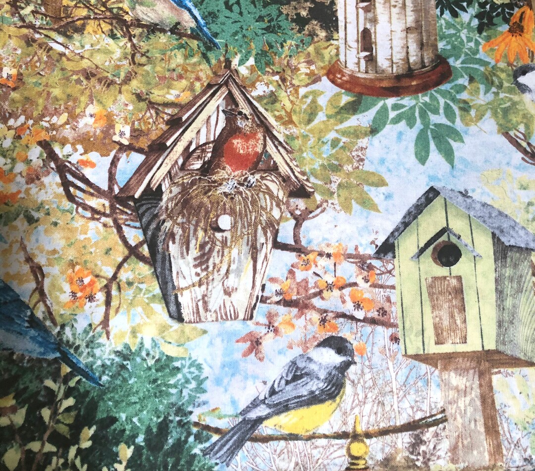 Birdhouse Pillow Covers, Bird Pillow Case, Farmhouse Pillows, Country