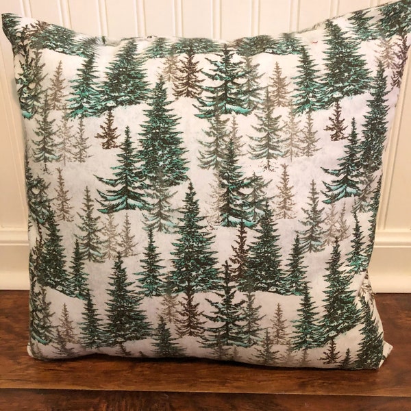 Christmas Tree Pillow Cover, Farmhouse Pillow, Holiday Pillow Covers, Christmas Pillow Cases, Evergreen Pillow Covers, Throw Pillows
