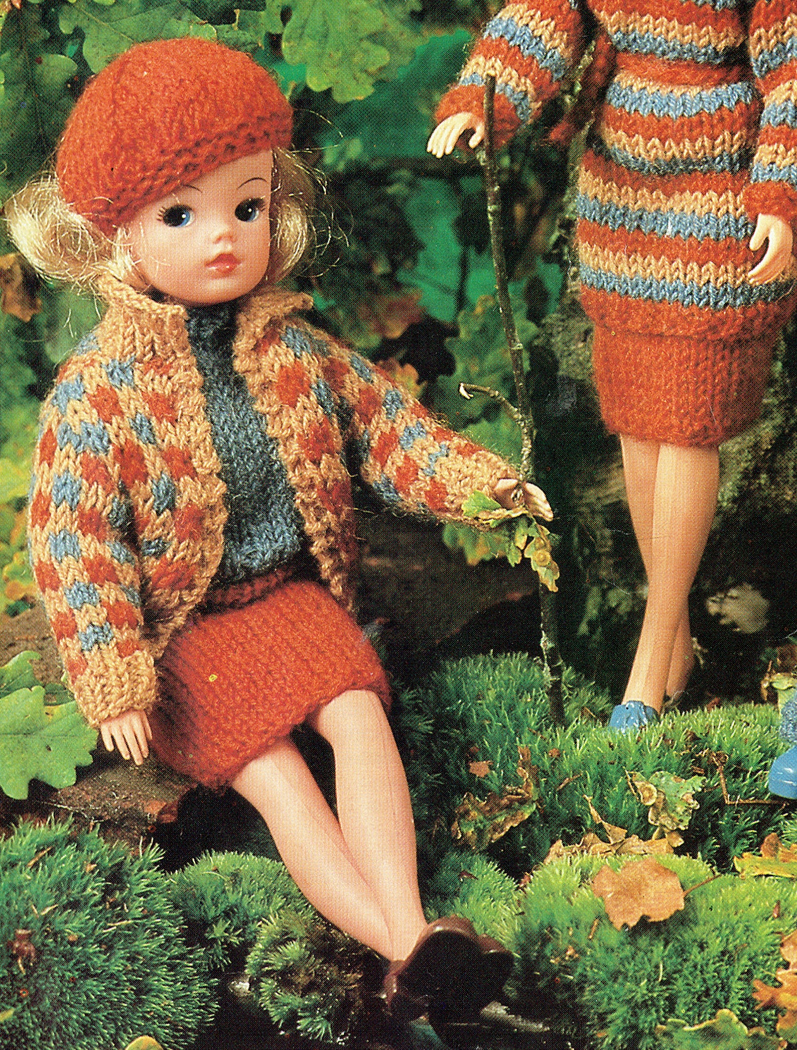 PDF Vintage Sindy Barbie Doll Clothes Knitting Pattern Boho Etsy