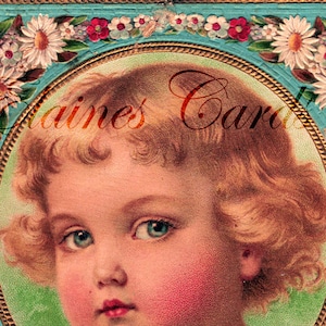 Digital Art CHRISTMAS Victorian Girl Holly Greetings Card,  for Collage, Scrapbooking, Christmas Cards, Vintage Decorating, Ephemera