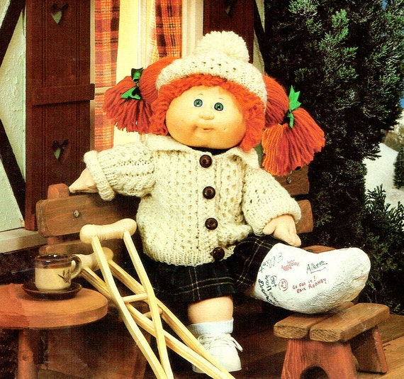 Vintage cabbage on sale patch doll clothes