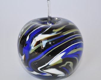 Vintage Mdina Malta Glass Apple