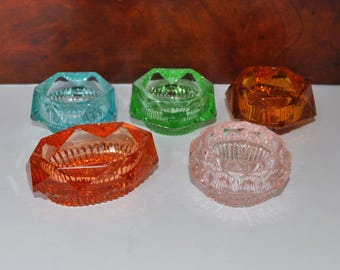 Art Deco Open Salt Cellars X 5 Including Davidson Design 252