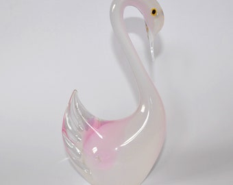 Vintage Murano Glass Swan