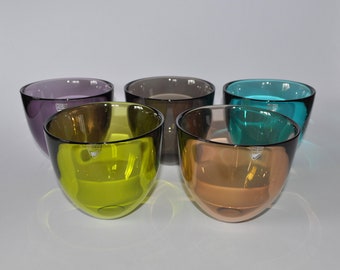 Orrefors Glass Pastillo Bowl. Lena Bergstrom, Signed