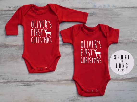 Baby Jersey Short Sleeve Tee My First Christmas Owl Cute Christmas Tee for Babies