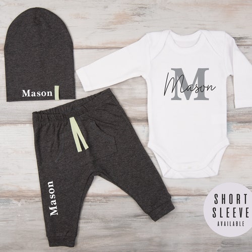 Baby Boy Coming Home Outfit Organic Baby Boy Clothes Etsy