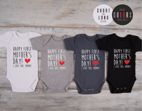 happy first mothers day baby clothes