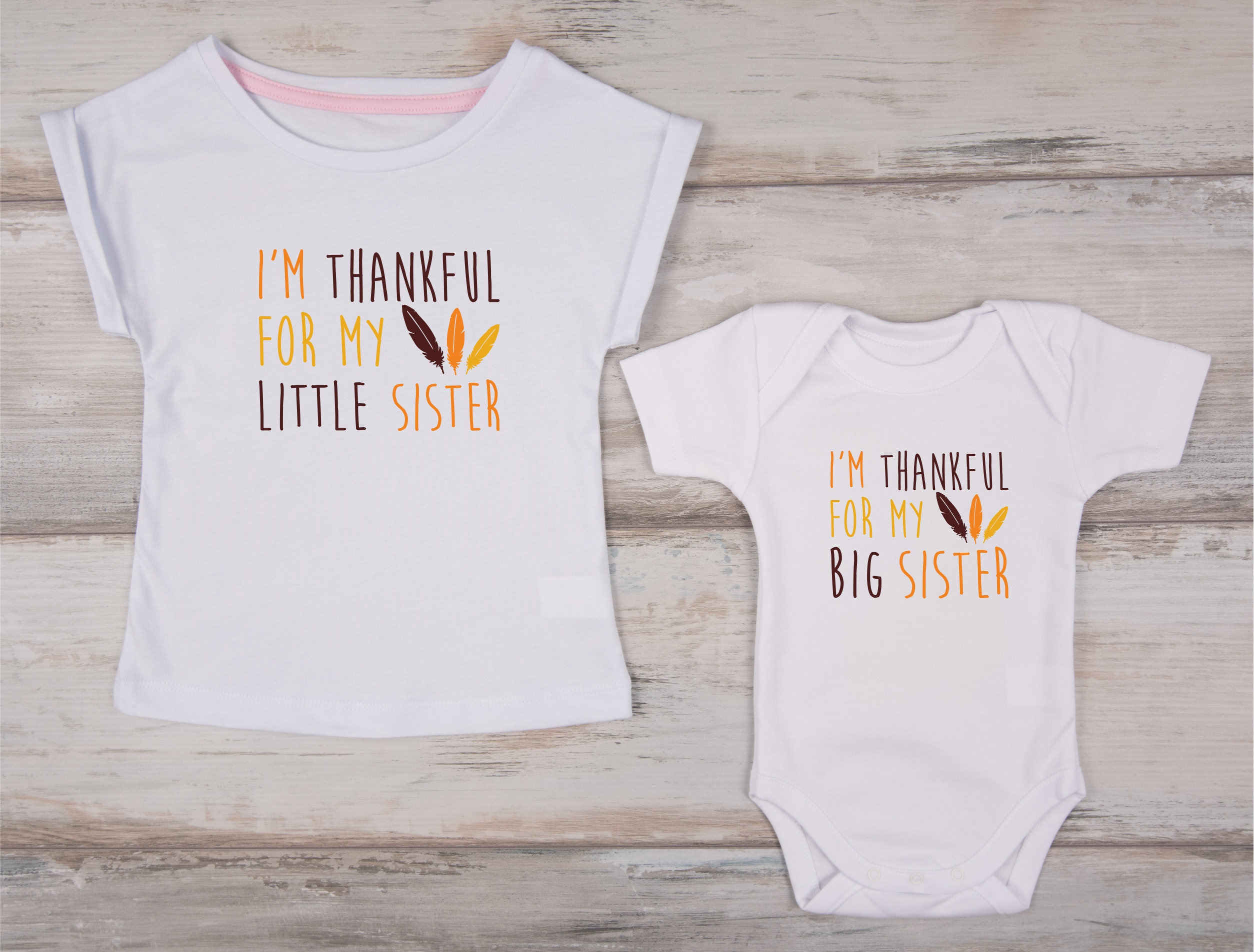 Little Sister Thanksgiving Shirts 