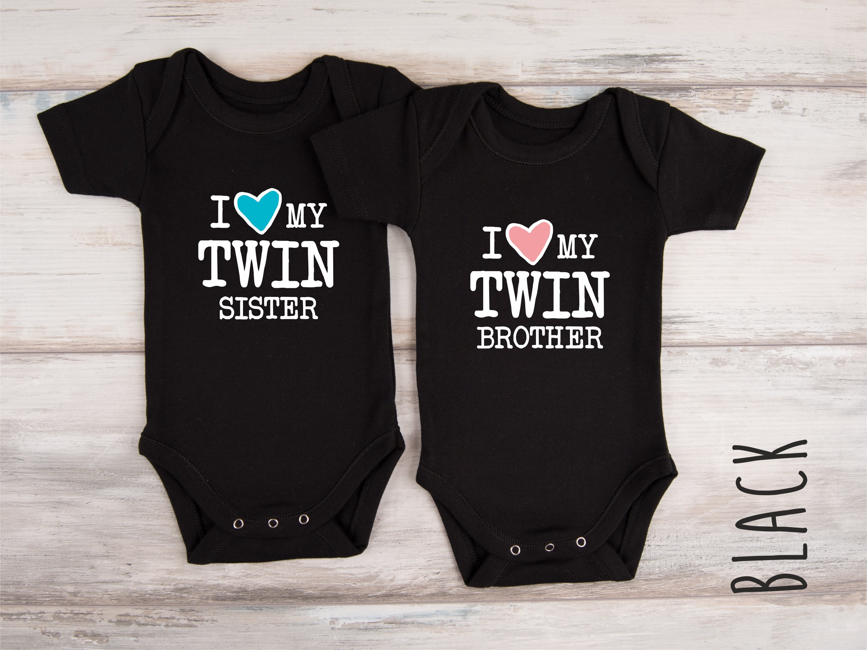 Twin Baby Gift Boy and Girl Twin Outfits Baby Twins Gift Etsy