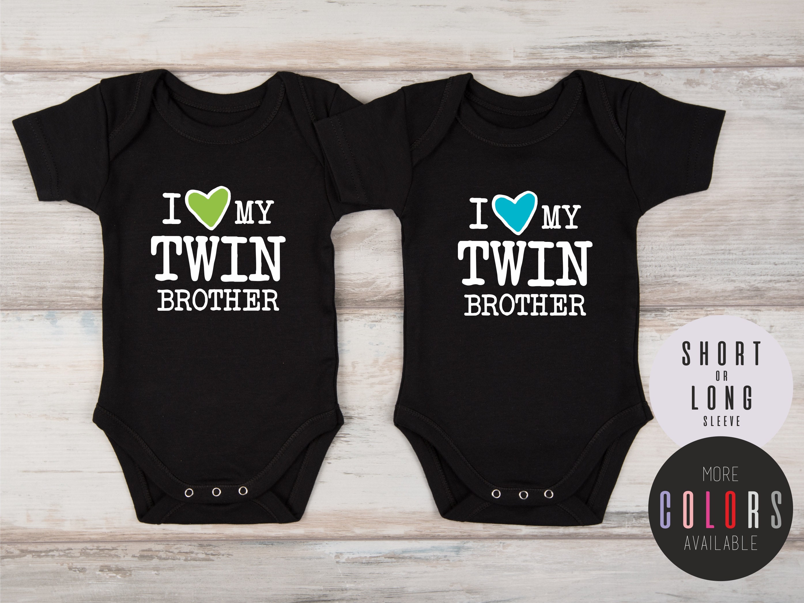 Twin Boys Twin Baby Clothes Baby Twin Boys Gift Twin Baby Etsy