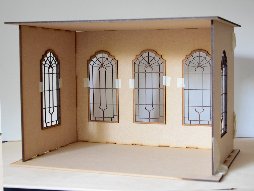 ドールハウス Billy Miniature Shirakawa-go Steep rafter-roofed house kit