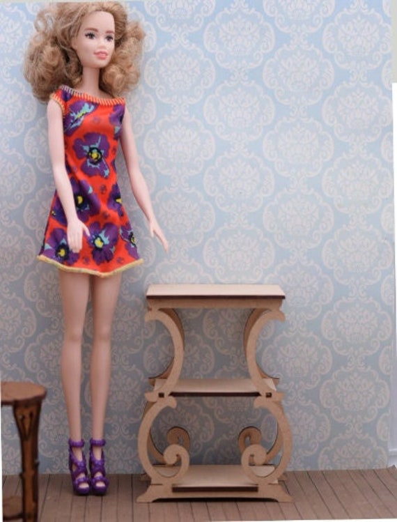 1 6 Scale Table Diy Kit Doll Table Kit 12 Inch Doll House - Etsy
