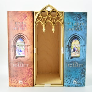 Book nook box kit, Blank book nook diy , Gothic castle diorama , DIY book nook, inserts Book end diy