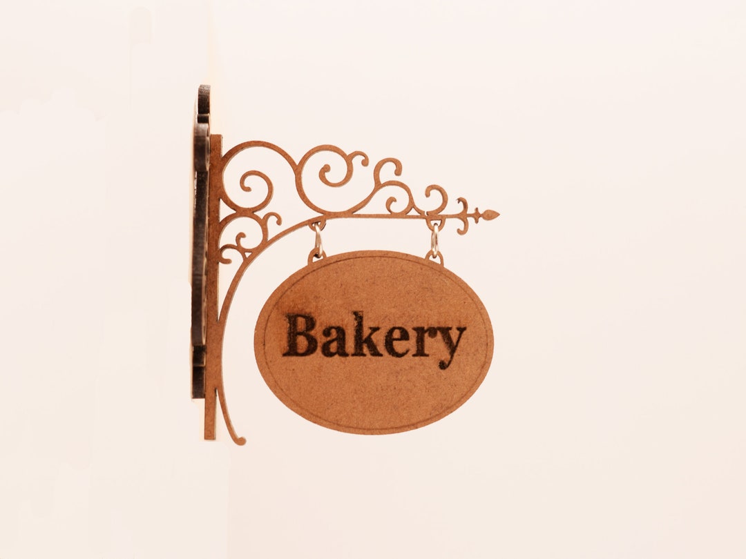 Miniature Shop Sign ,custom Writing Sign Board Dollhouse Miniature Kit