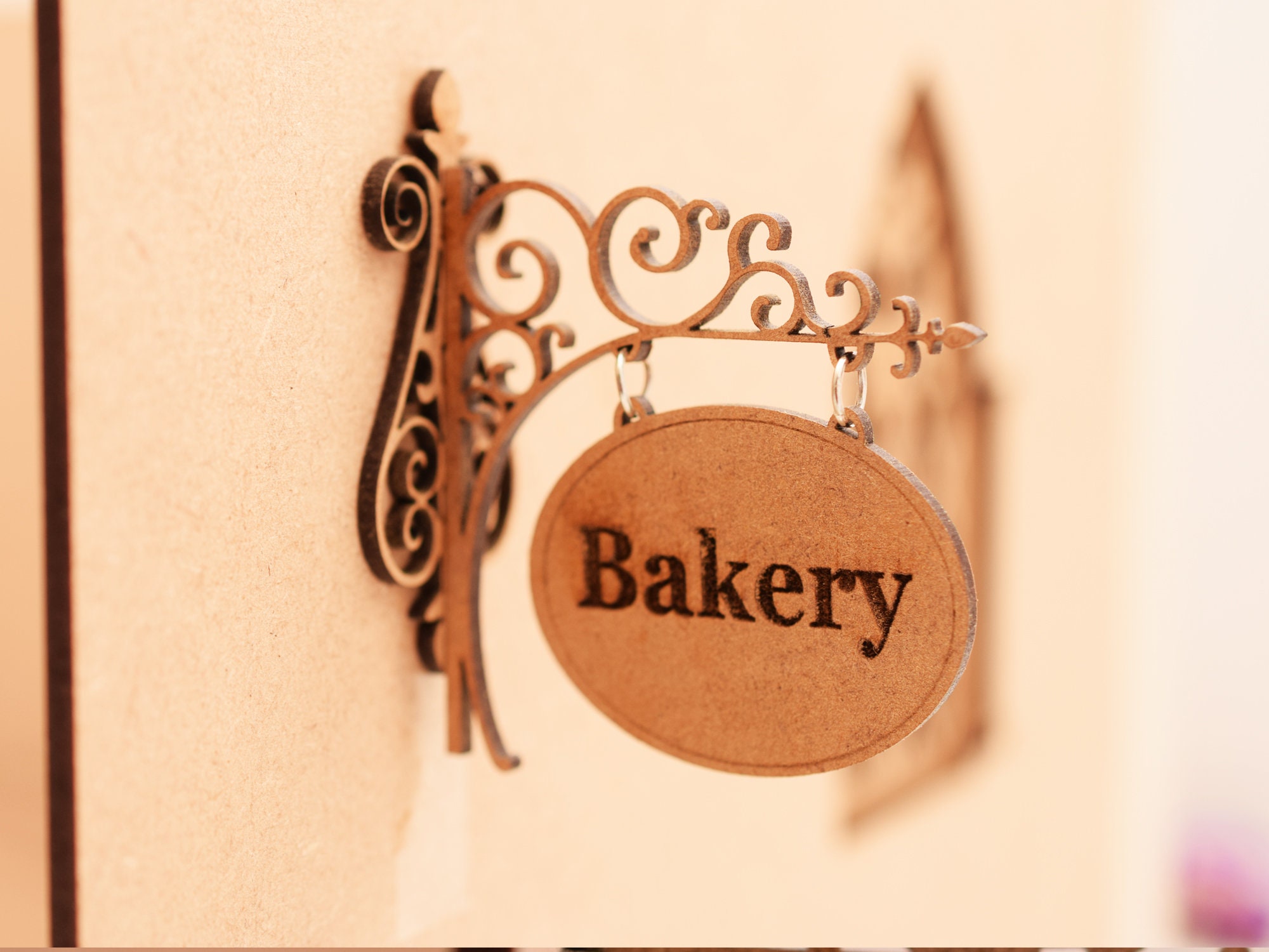 Miniature Shop Sign ,custom Writing Sign Board Dollhouse Miniature Kit ...