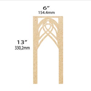 Fantasy diorama arch, Book nook front, Miniature architecture