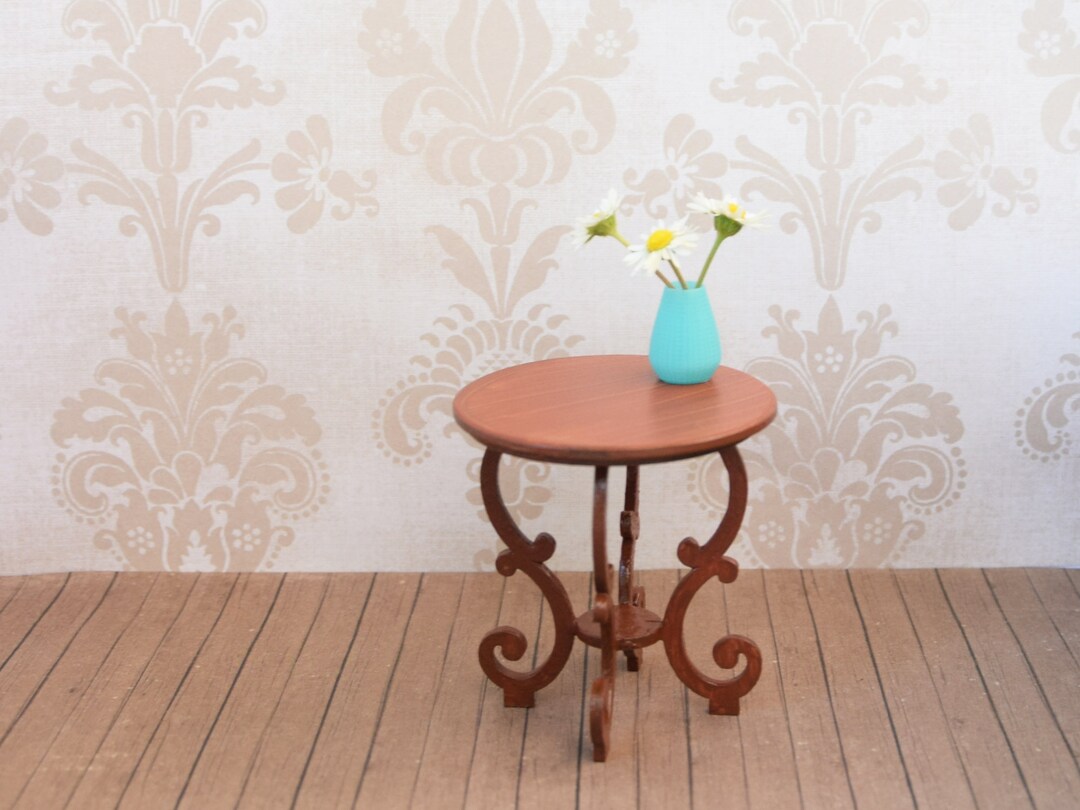 112 Diy Table Kit Dolhouse Miniatures One Inch Scale Etsy