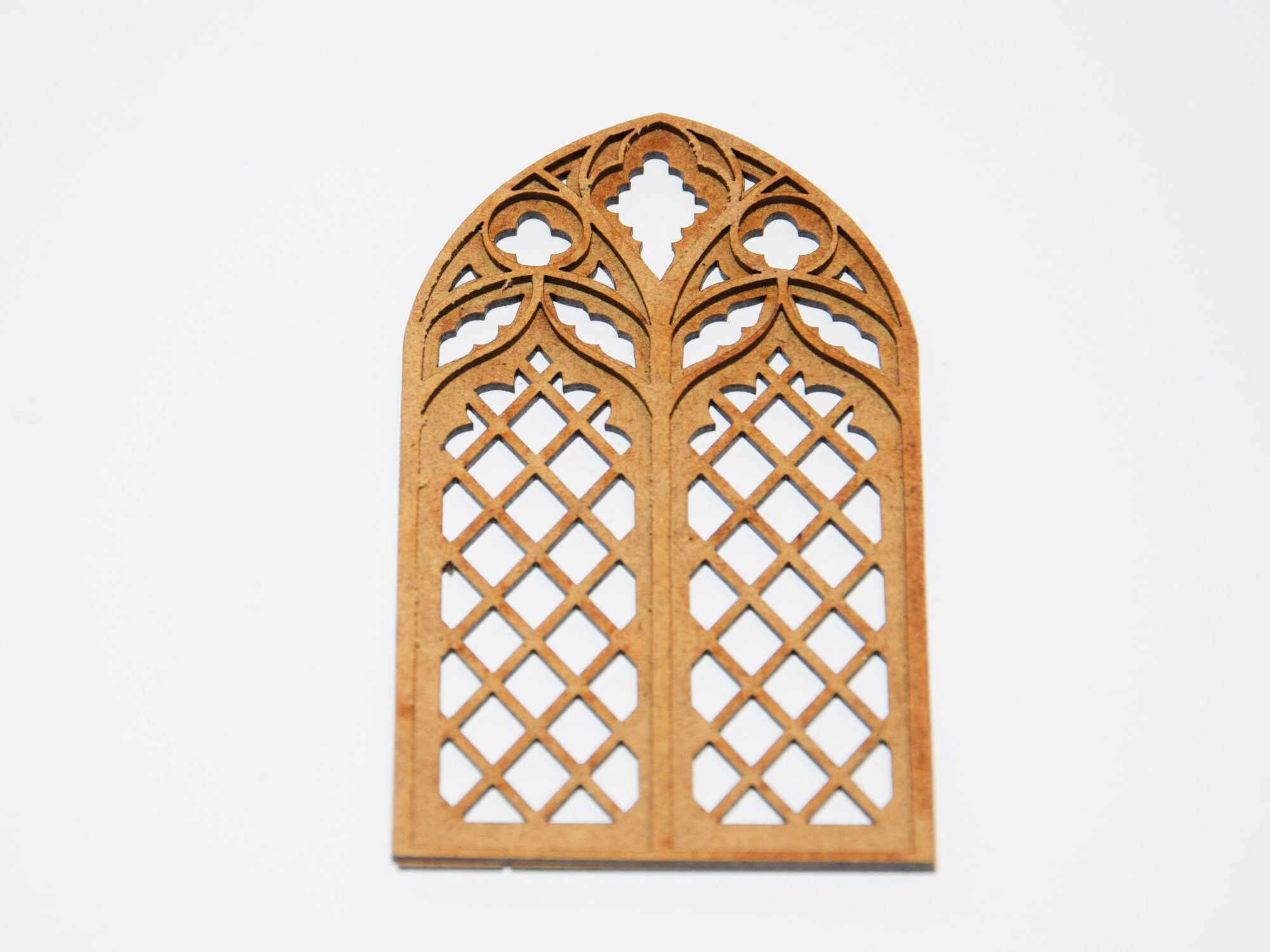 112 Dollhouse miniature gothic window diy kit Miniature Etsy