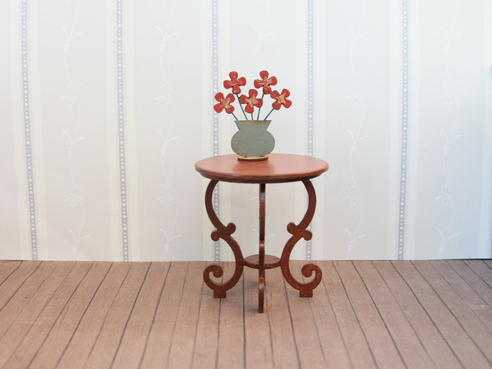 112 Diy Table Kit Dolhouse Miniatures One Inch Scale Etsy