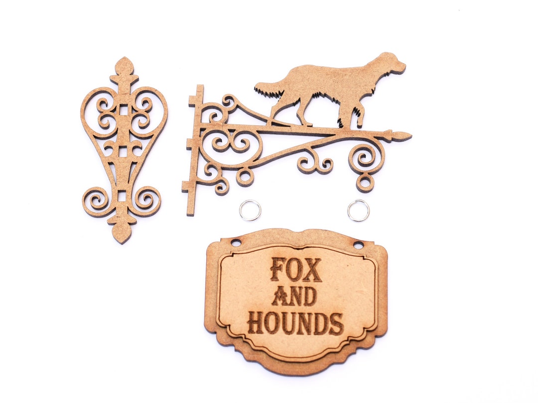 Miniature Dollhouse Shop Sign , Custom Writing Sign Board Dollhouse