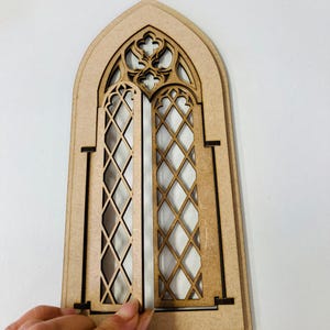 1:12 maßstab 1:12 skale 1:12 skale 1:12 skale schaufenster / tür diy kit, kathedrale tür, kirche diy, schlosstür baukasten