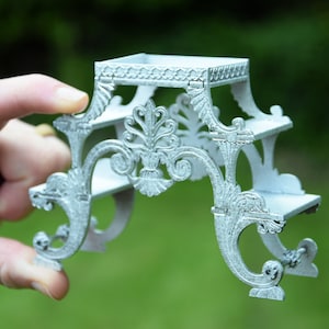 1:12 georgianischer Miniatur Blumenbank Bausatz für Puppenhaus