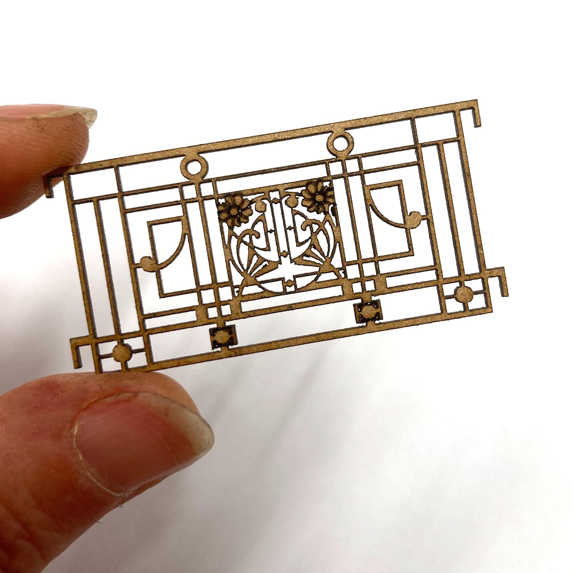 Valla decorativa de jardín de hadas en miniatura para casa de muñecas, para proyectos de manualidades de Diorama, 40 pulgadas de largo x 2 unidades Valla decorativa de jardín de hadas en miniatura para casa de muñecas, para proyectos de manualidades de Diorama, 40 pulgadas de largo x 2 unidades