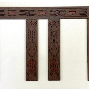 1:12 Miniatur-Laden-Fassade-Platte, Miniatur-Laden-Fassade