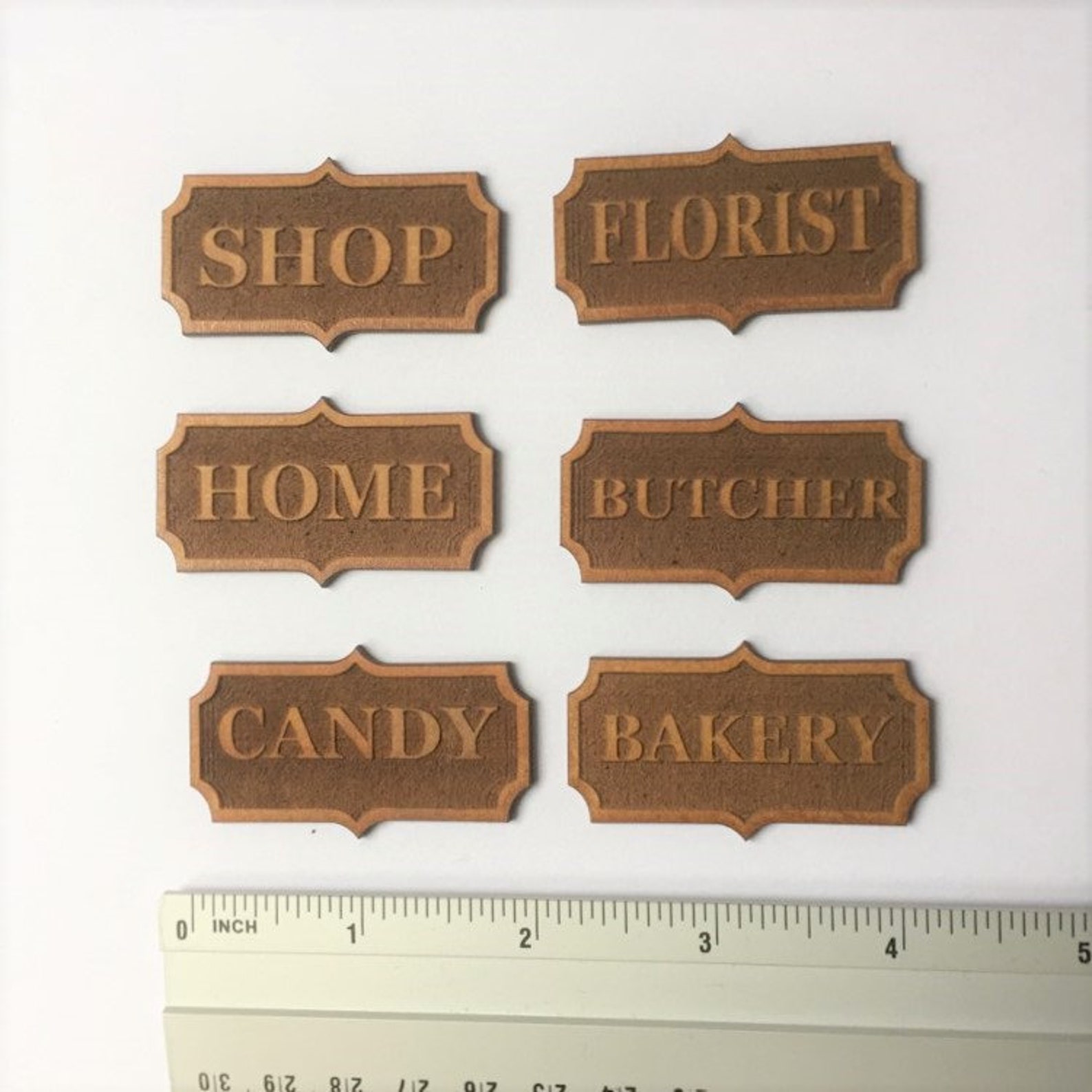 Dollhouse Miniature sign kit Custom writing Sign board Etsy