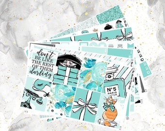 Golightly "Breakfast at Tiffany's" Kit for Erin Condren and Happy Planners With Optional Add On!