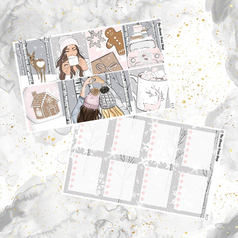 Cozy kit for Erin Condren and Happy Planners With Optional Add | Etsy