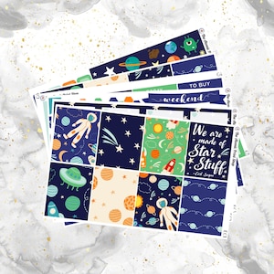 REFORMATIERT! Rocket Man Kit für Erin Condren und Happy Planner