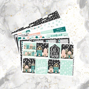 Laten we thuis blijven Kit voor Erin Condren en Happy Planners!