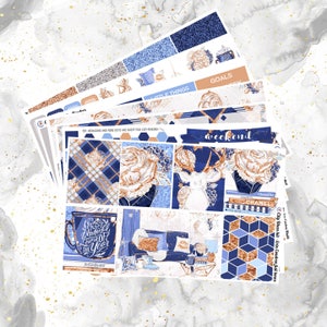 City Blues- Winter- Kit voor Erin Condren en Happy Planners met optionele add-on!