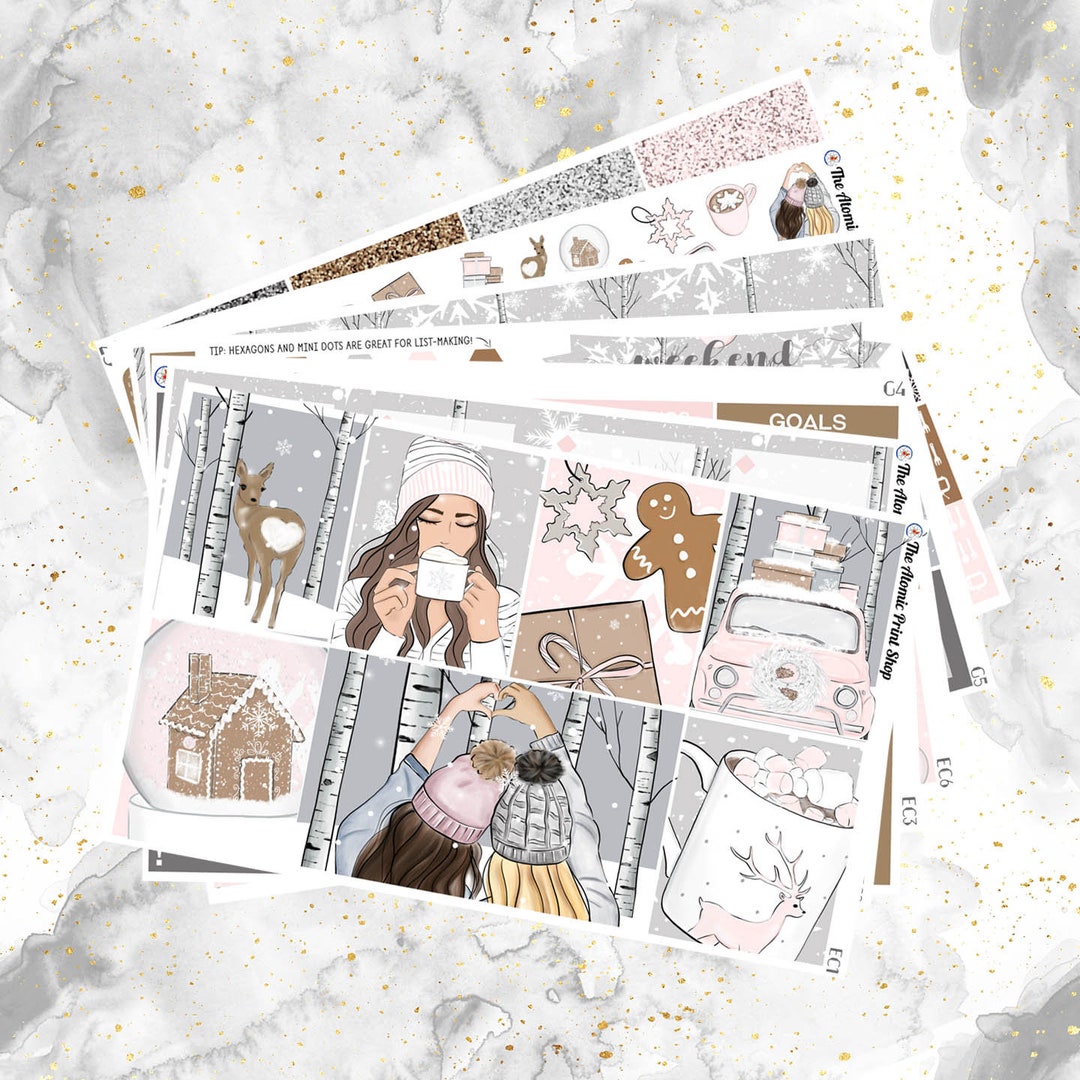 Cozy Kit for Erin Condren and Happy Planners With Optional Add On! - Etsy