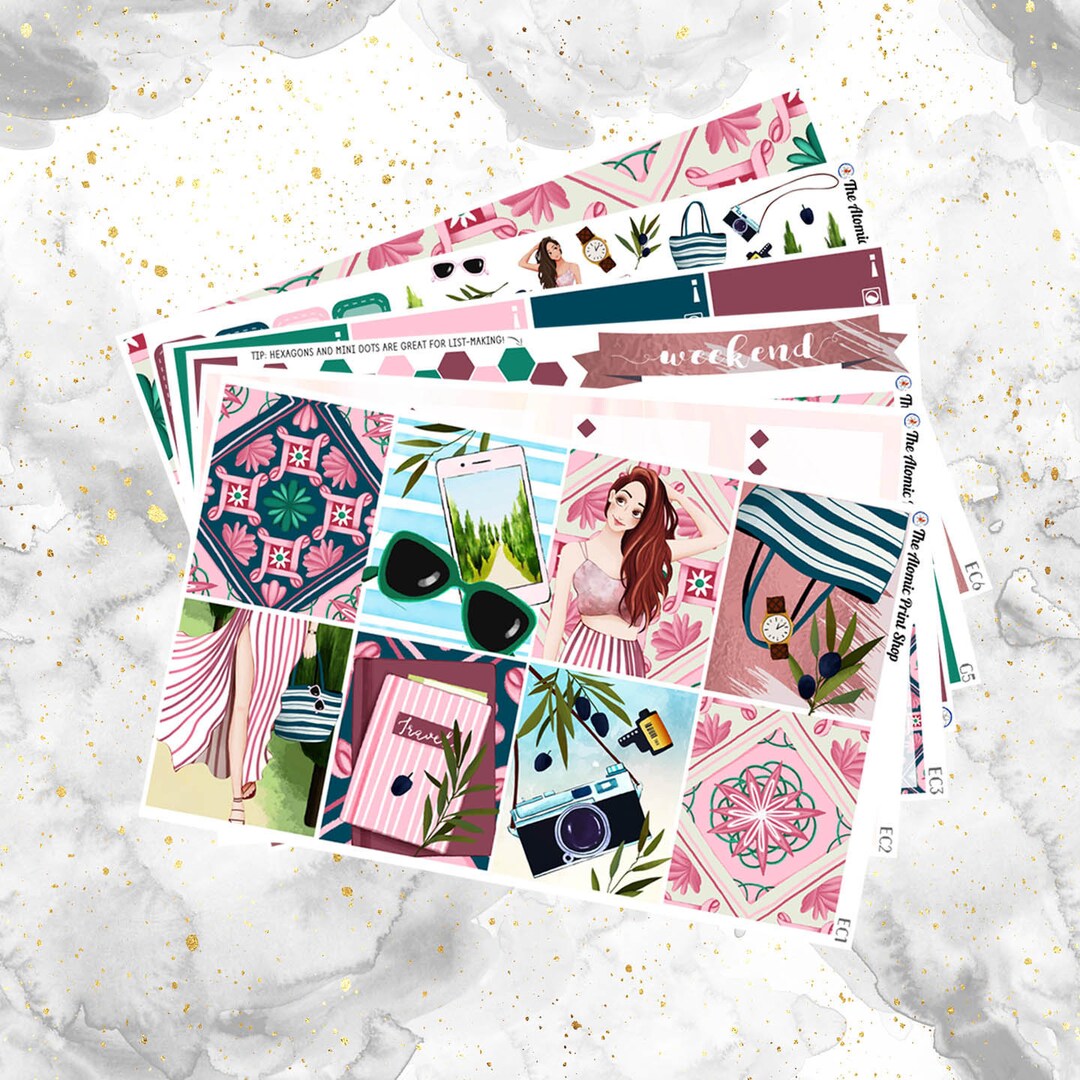 Florence Weekly Kit for Erin Condren and Happy Planners - Etsy