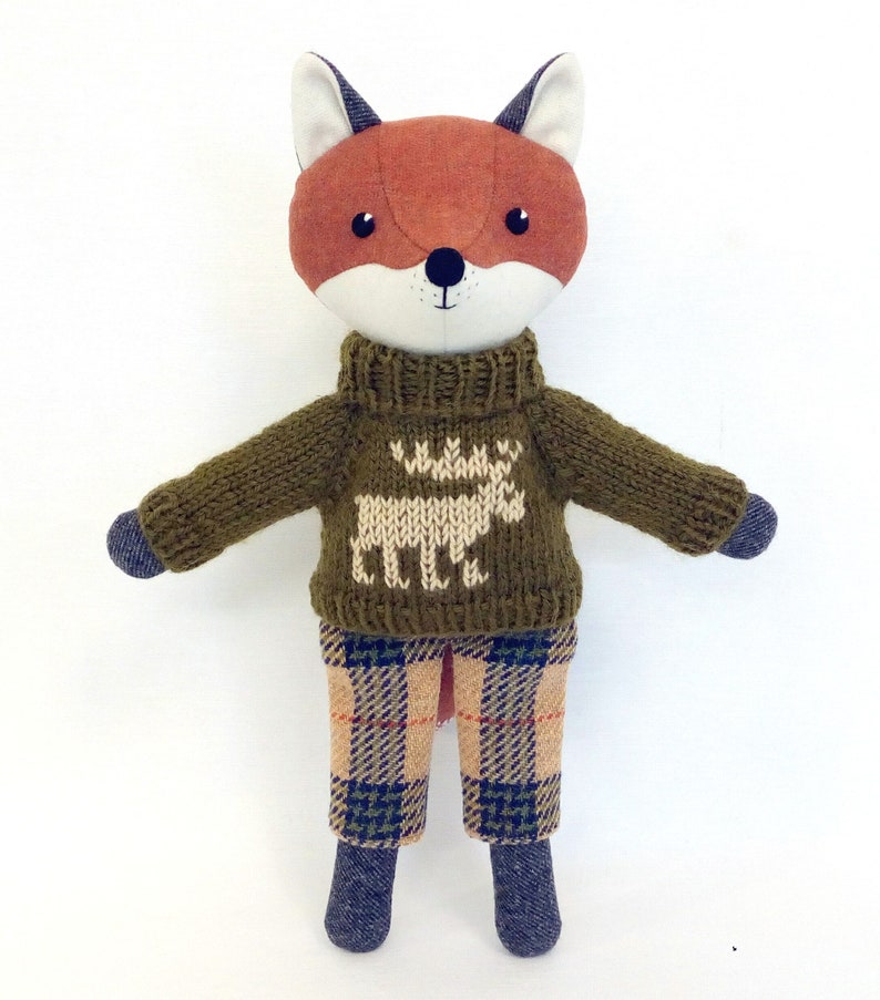 red fox plush toy