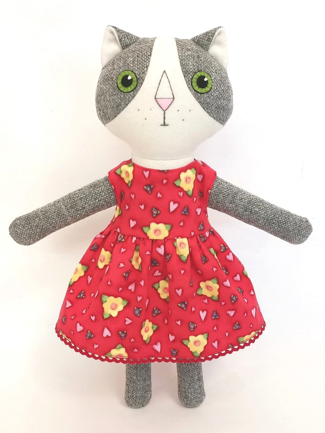 gray cat plush gray cat plush