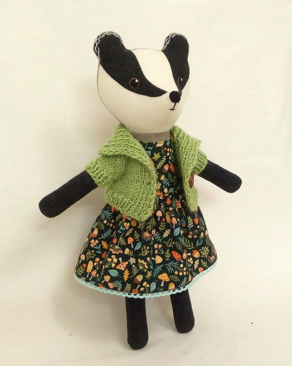 badger stuffed animal