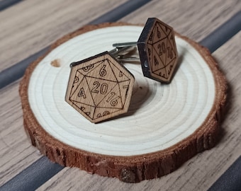 D20 Cufflinks