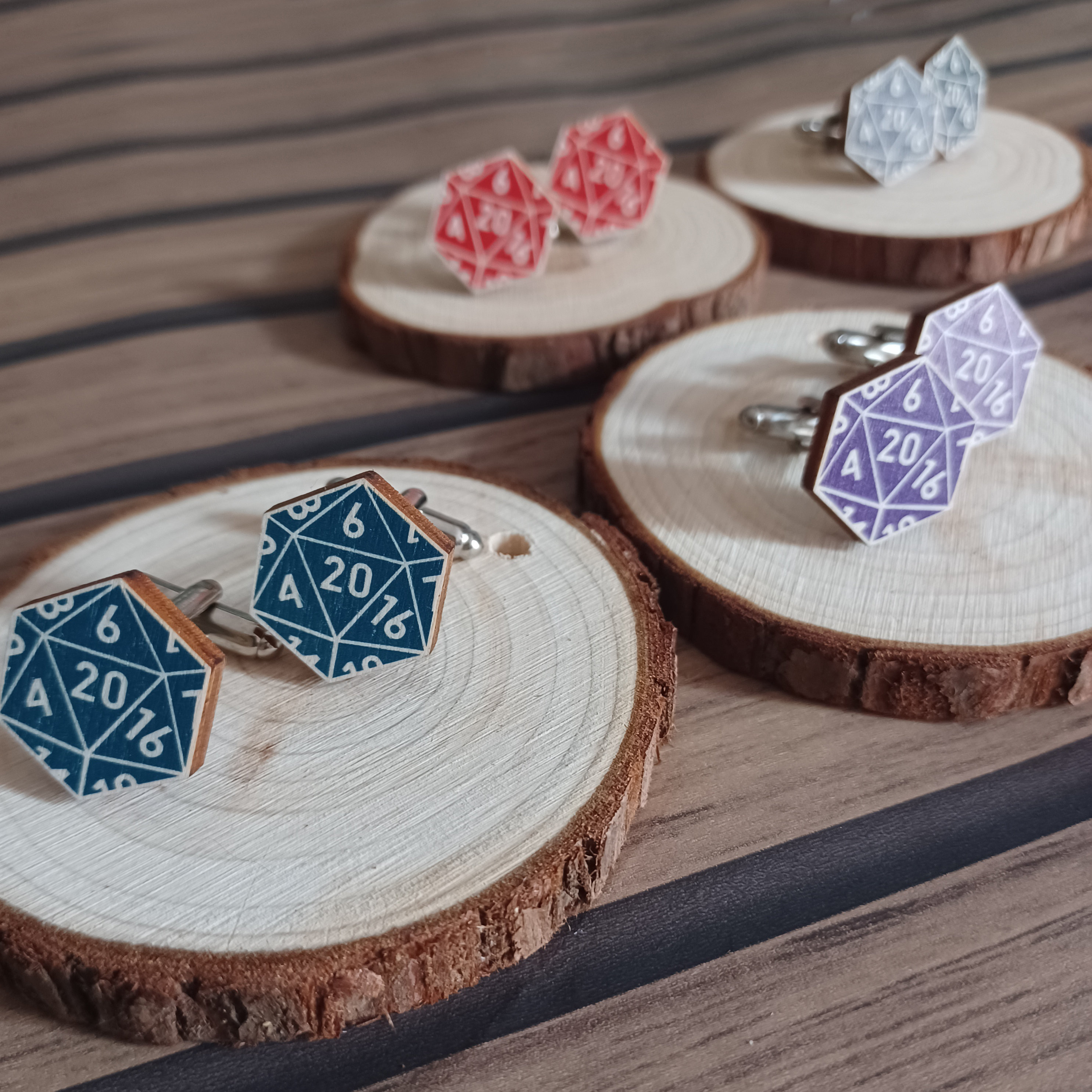 D20 Cufflinks