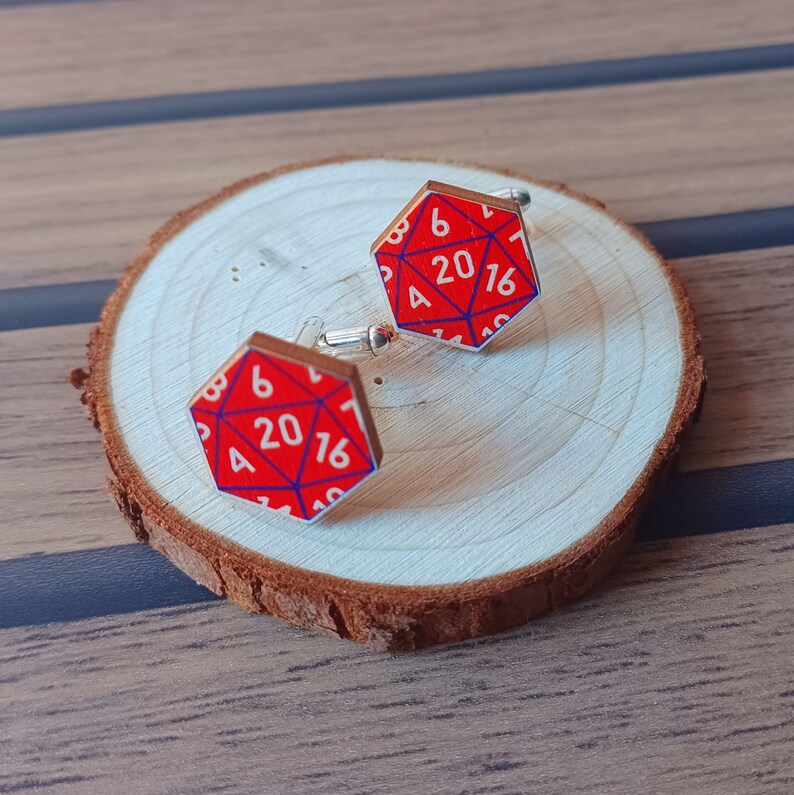 D20 Cufflinks image 3