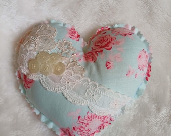Corazón de lavanda hecho a mano