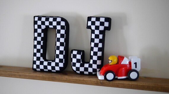 Fabric Letters Fabric Padded Letters Boys Bedroom Decor Car Theme Letters Nursery Decor Childrens Bedroom Wall Art Price Per Letter
