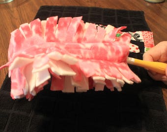 Fleece Duster - SET OF 2 - (PINKY)
