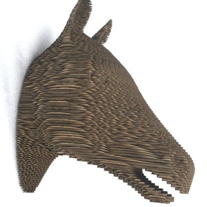 Cardboard Horse Head image 2